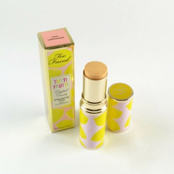 Too Faced Tutti Frutti Frosted Fruits Highlighter NWT in Pink Lemonade - Picture 4 of 9